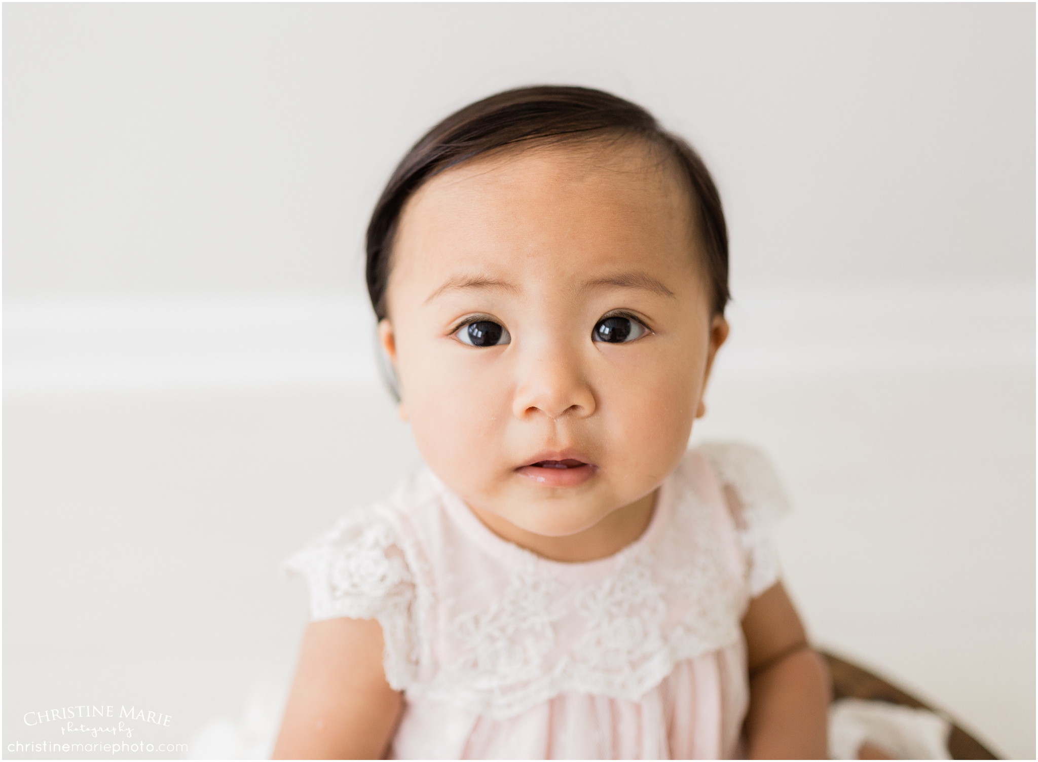 7 month photos of baby girl