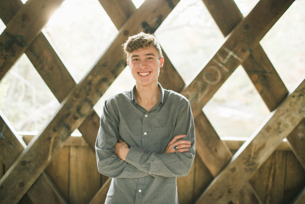 senior session in a bridge 