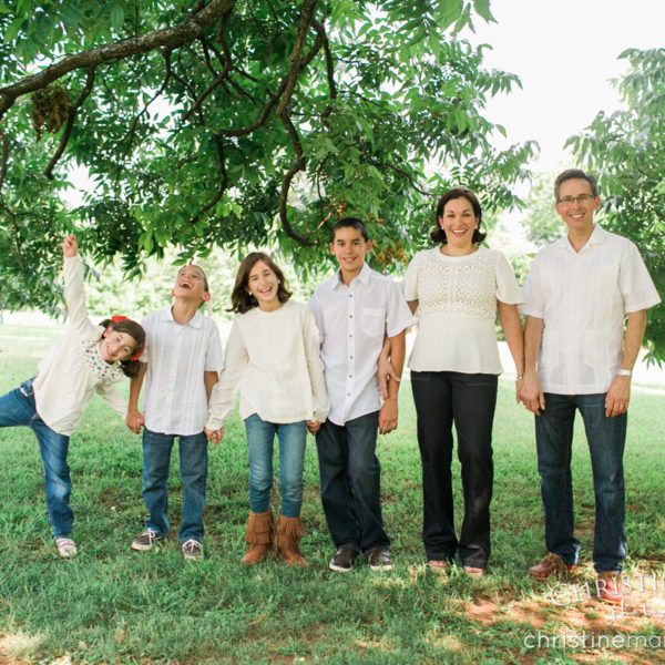Large family outdoor photo session ~ Barrington Hall | Roswell Family Photographer