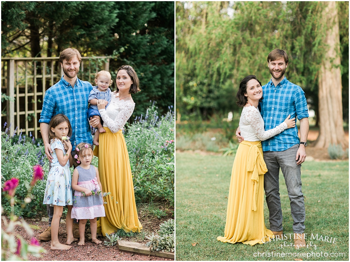 beautiful family of five photo session