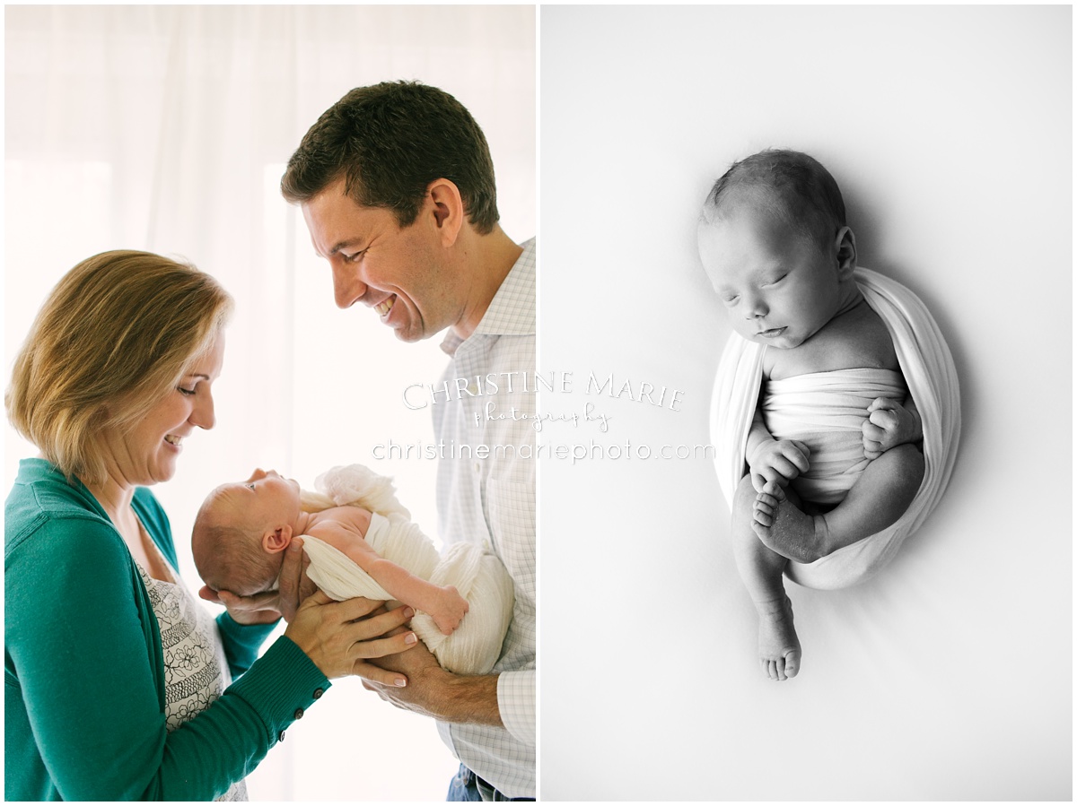 family with newborn photo session atlanta