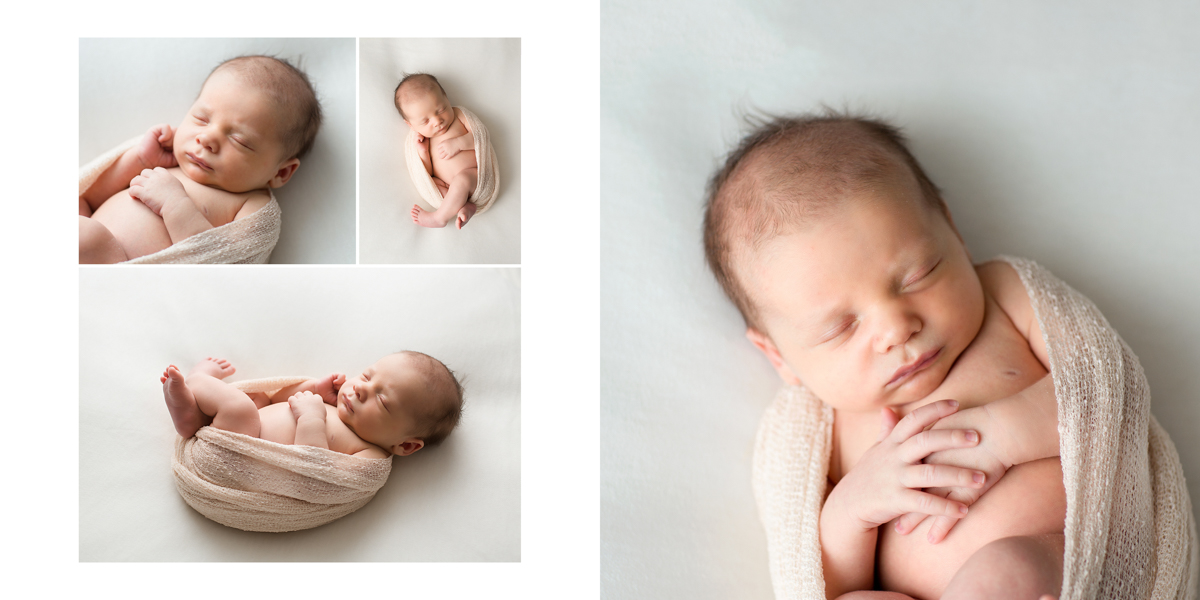 sleepy baby newborn photography 