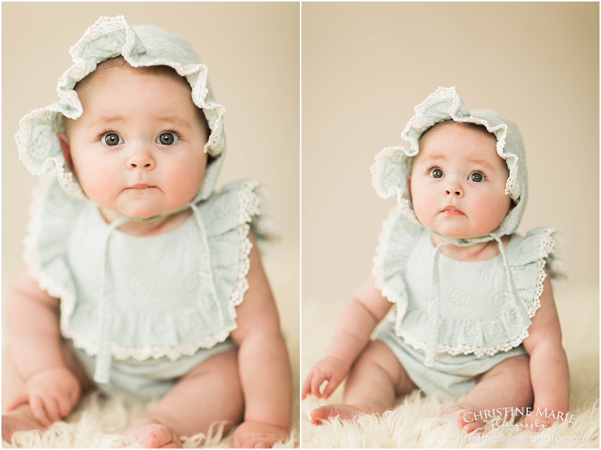 5 months baby girl photoshoot ideas