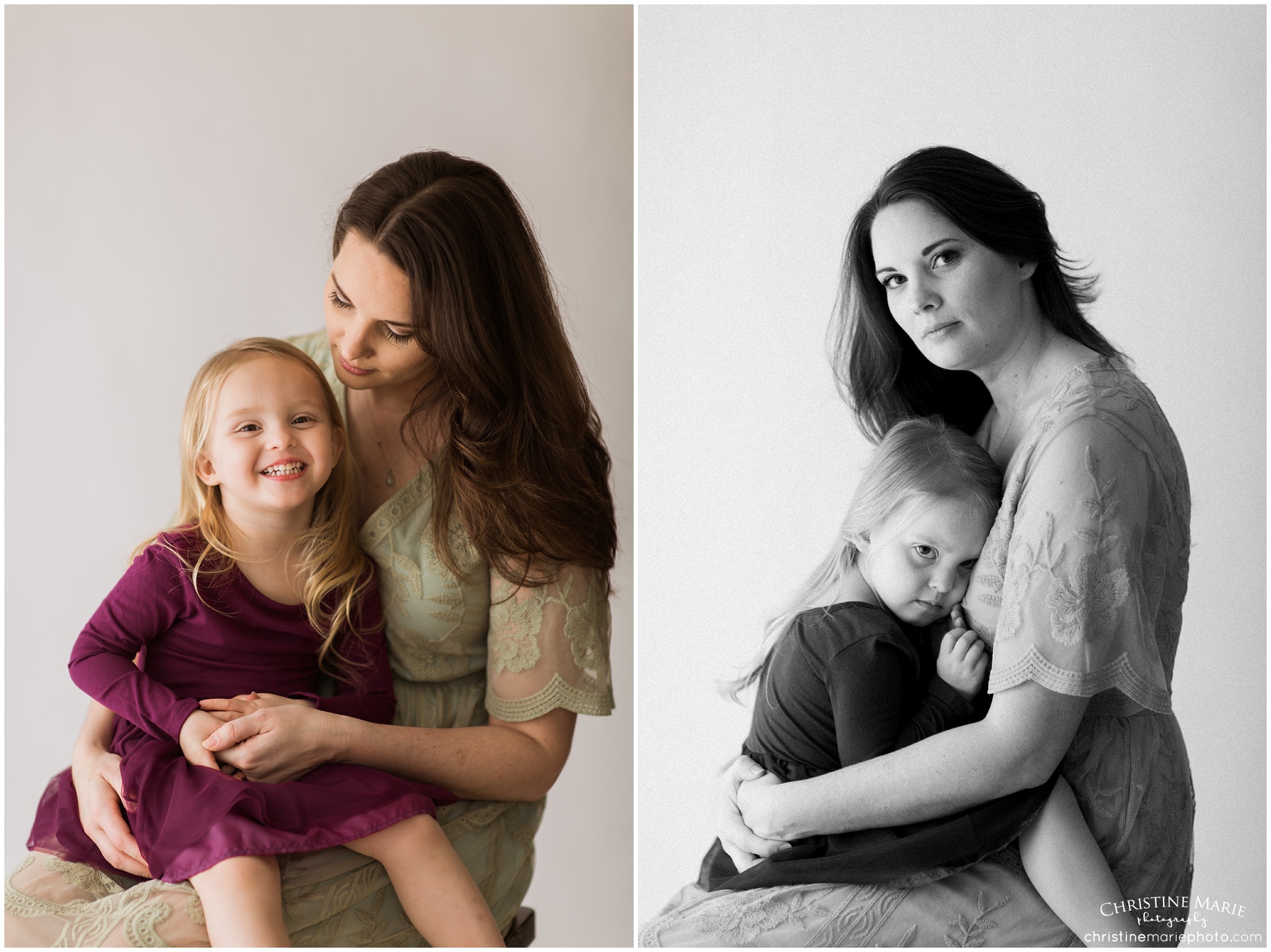 mother and daughter portraits atlanta