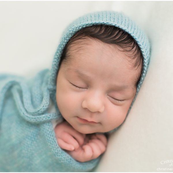 Studio Newborn Session ~ one week old baby boy | Alpharetta Newborn Photographer