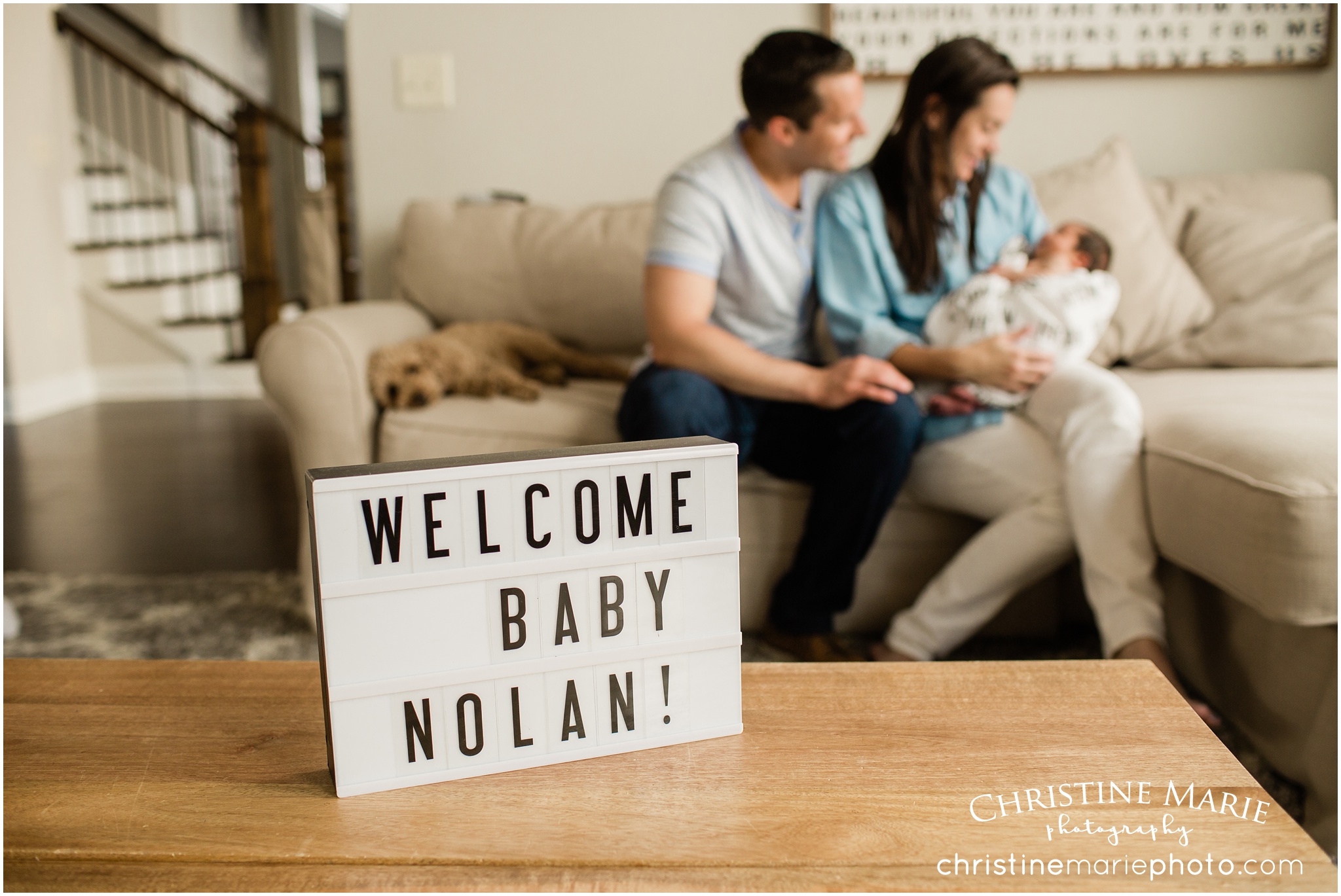 johns creek newborn session at home