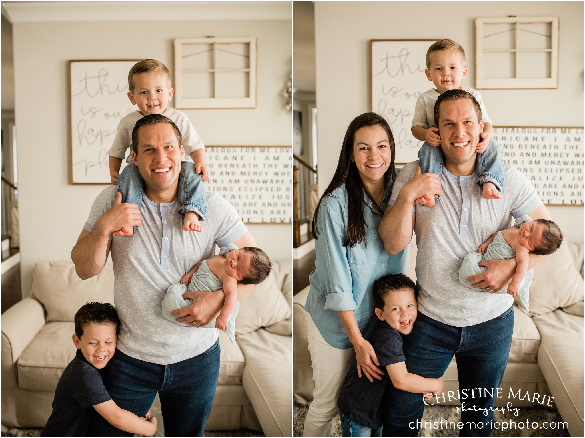 milton newborn and family photographer