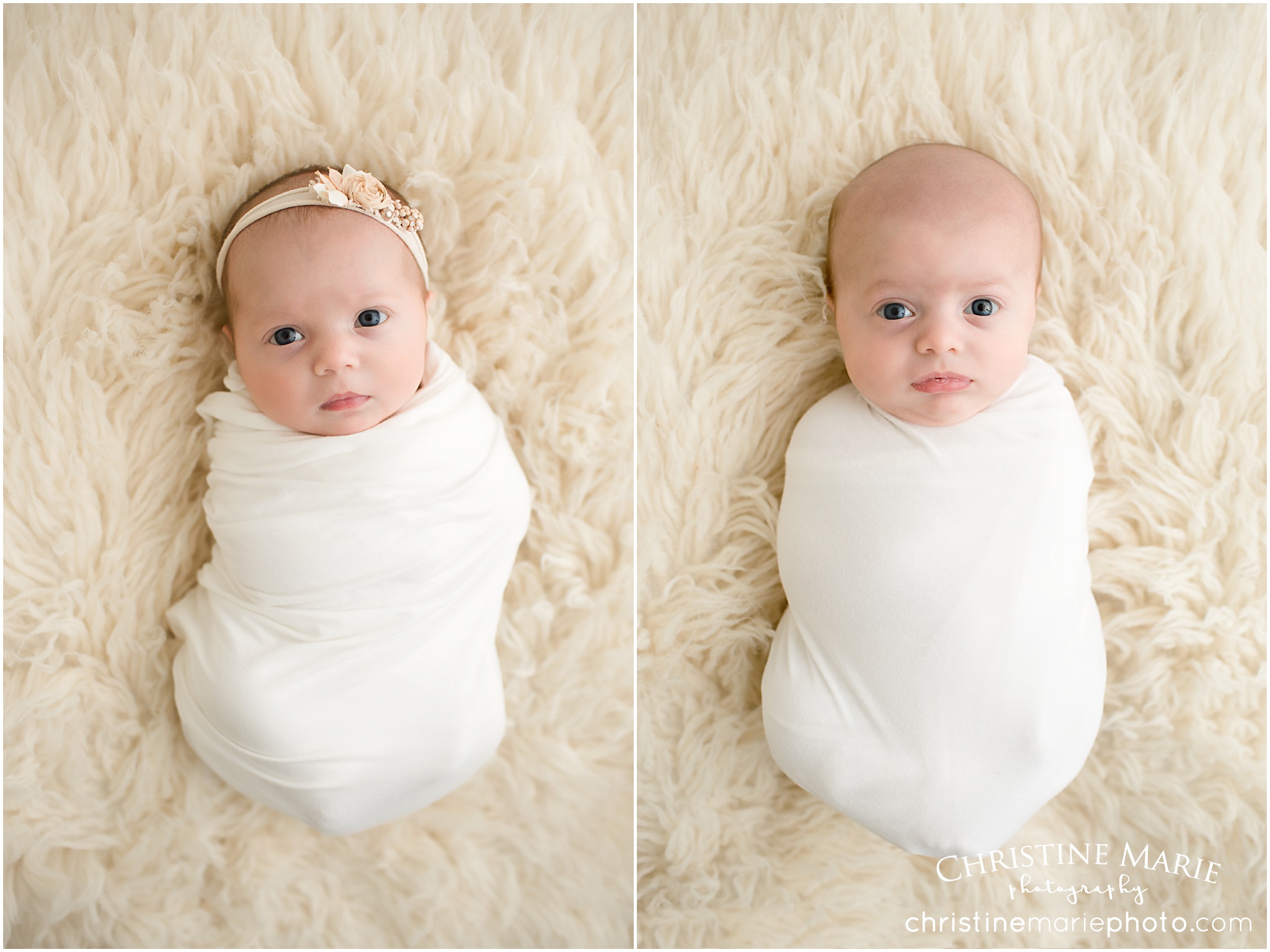 atlanta twin newborn photographer 