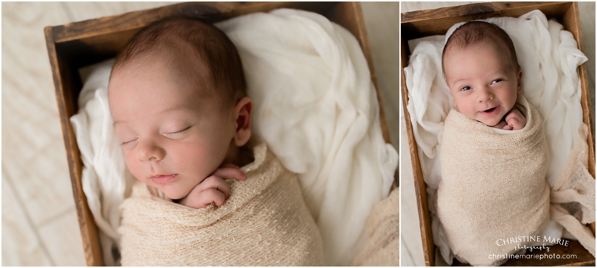 baby in a prop, cumming newborn photography