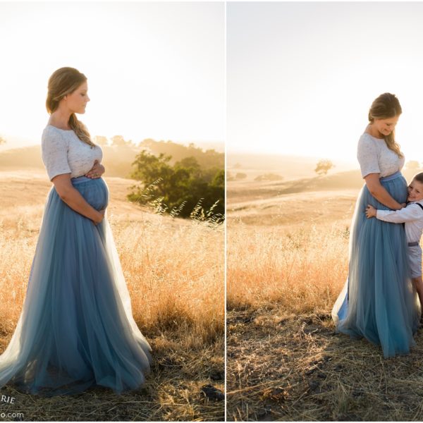 Sunset Maternity Photos - Stunning Pregnancy Announcement | Atlanta Maternity Photographer