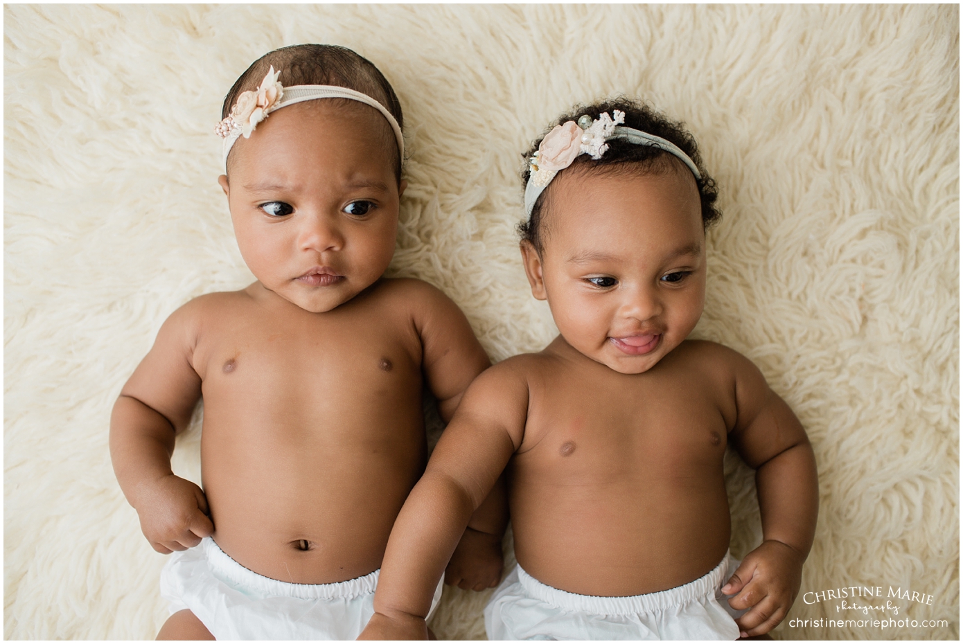 atlanta twin baby photographer 