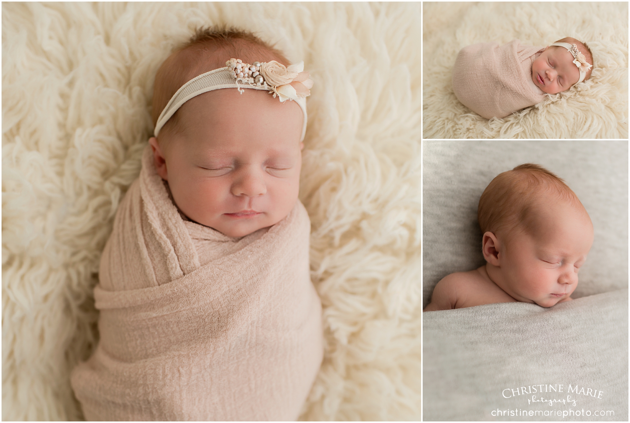 atlanta studio newborn photos
