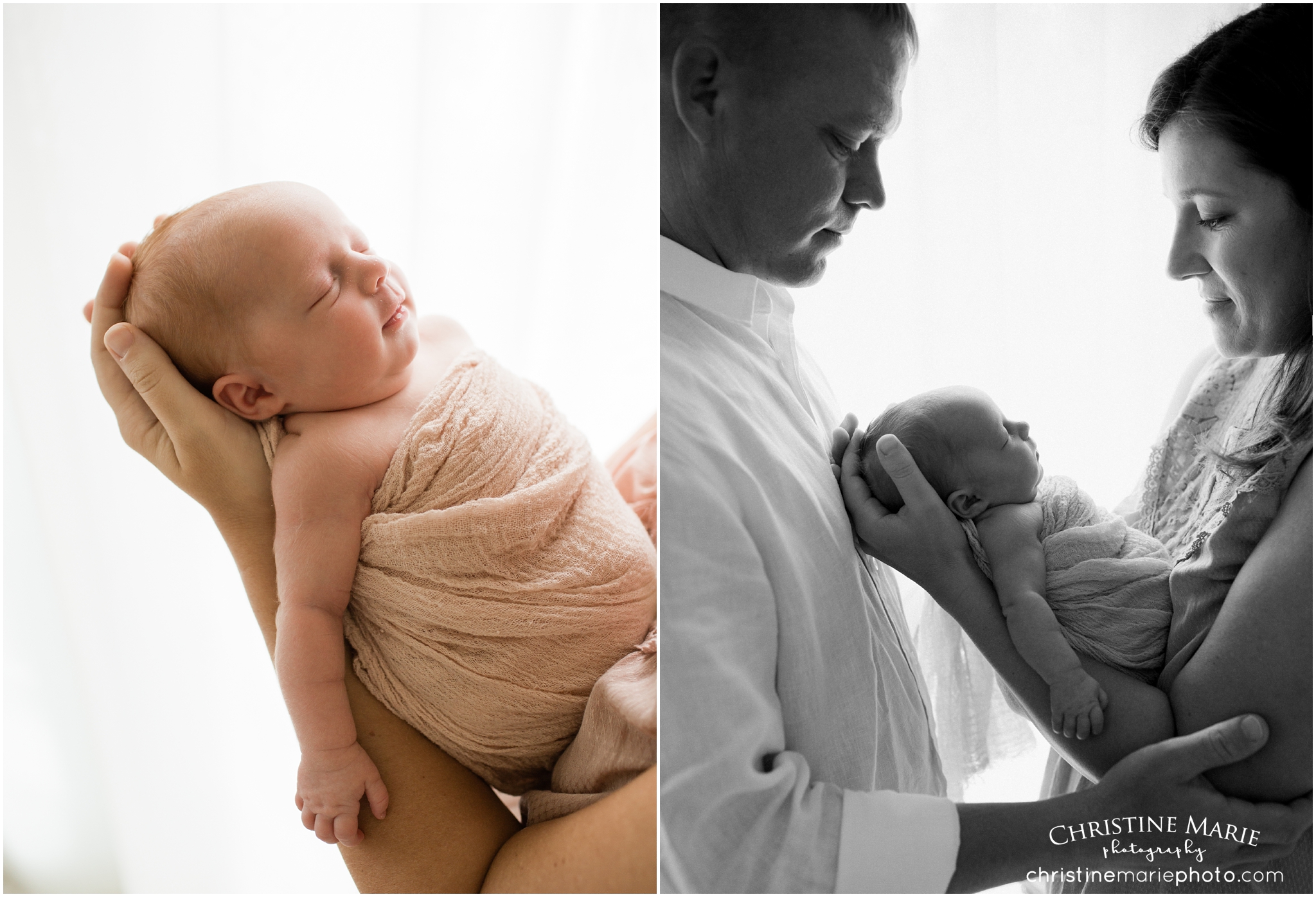 natural light newborn photography atlanta