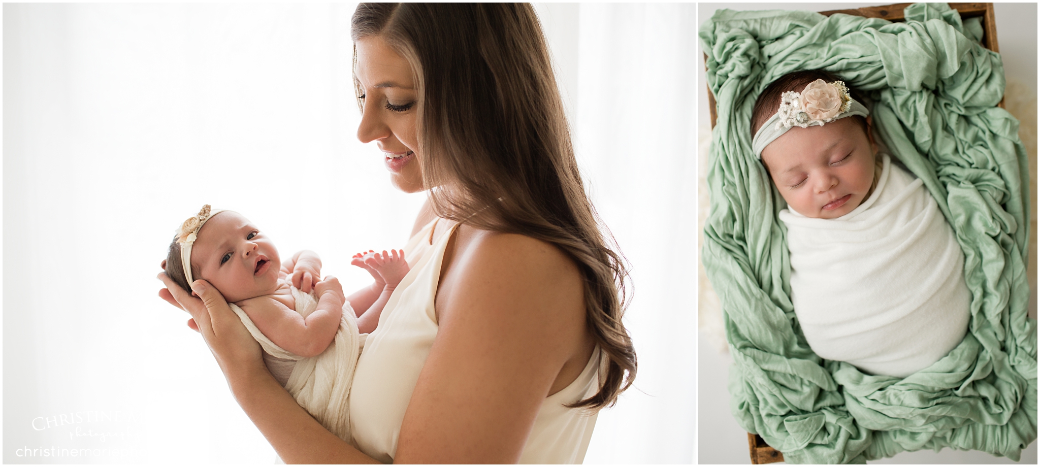 glowing newborn photography, cumming newborn photographer 