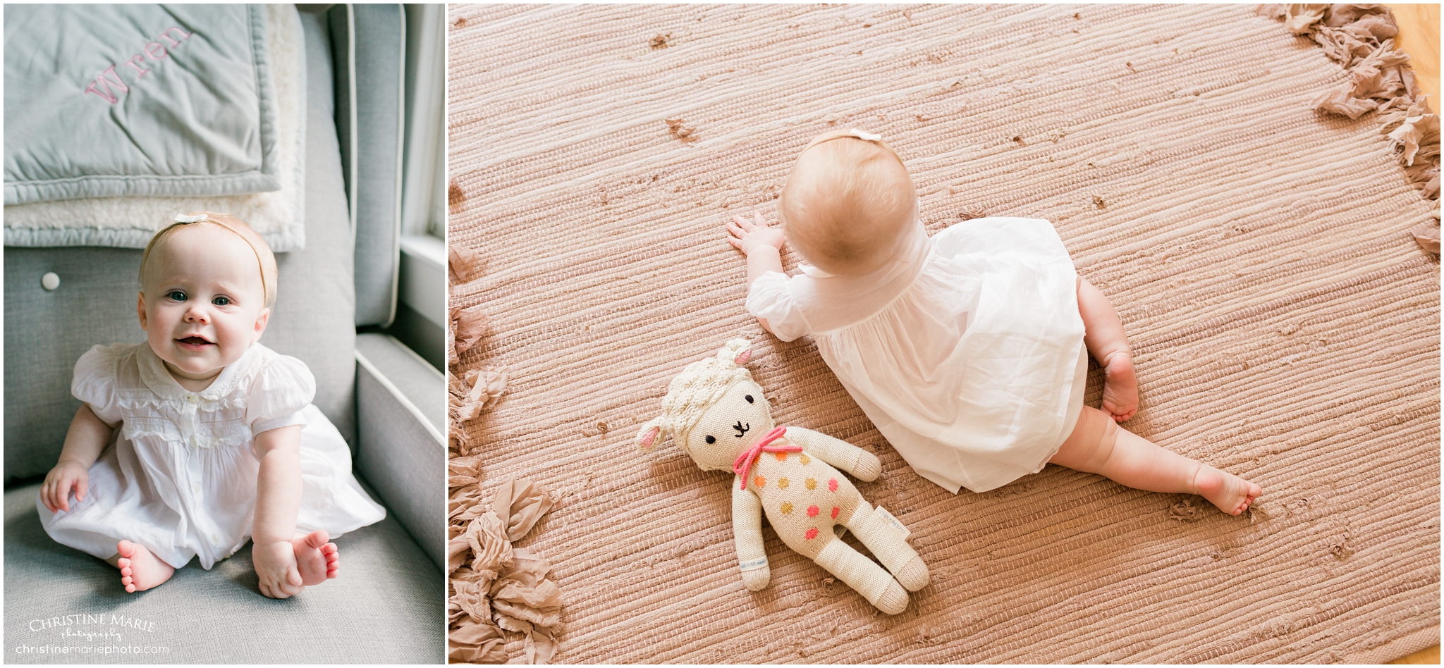 atlanta lifestyle baby photographer, christine marie photography