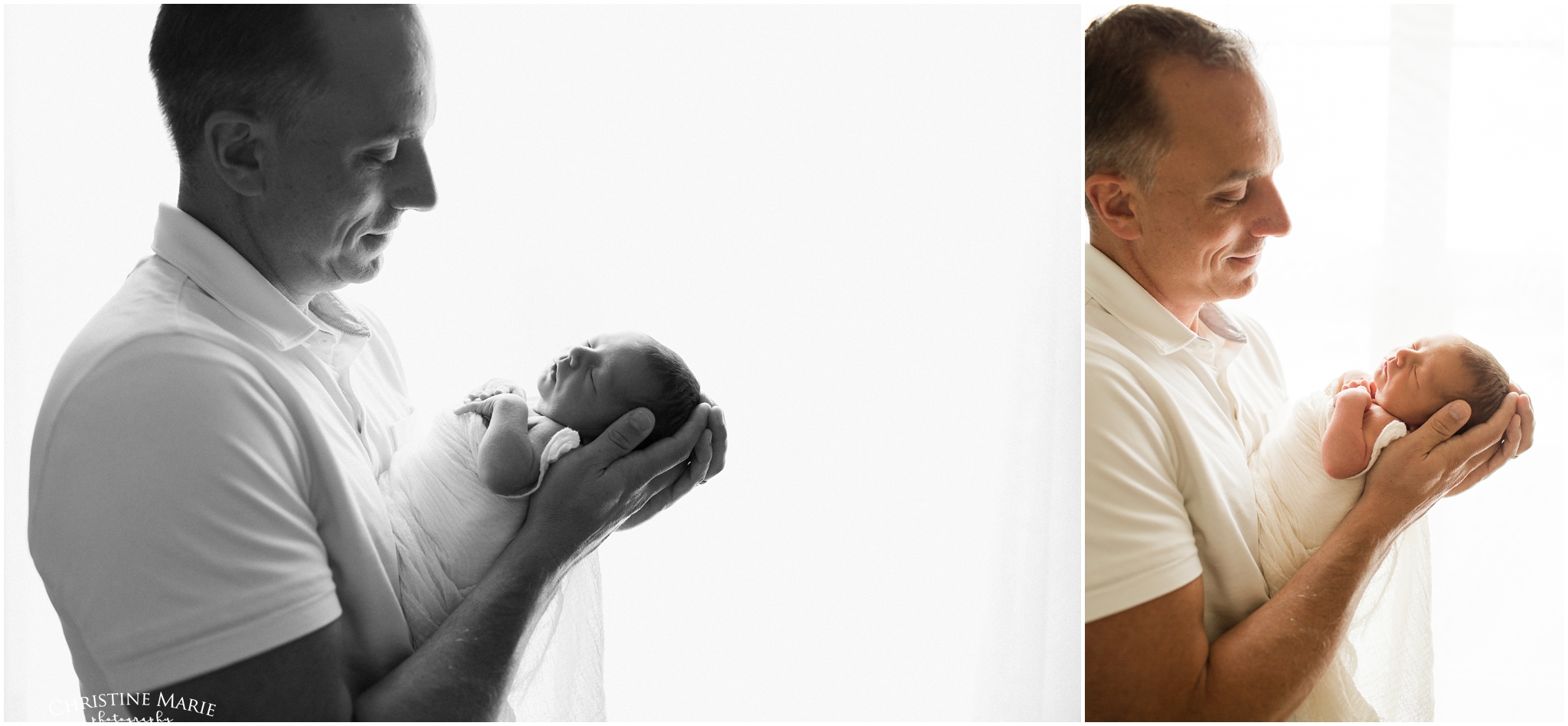 father and son, atlanta newborn photographer 
