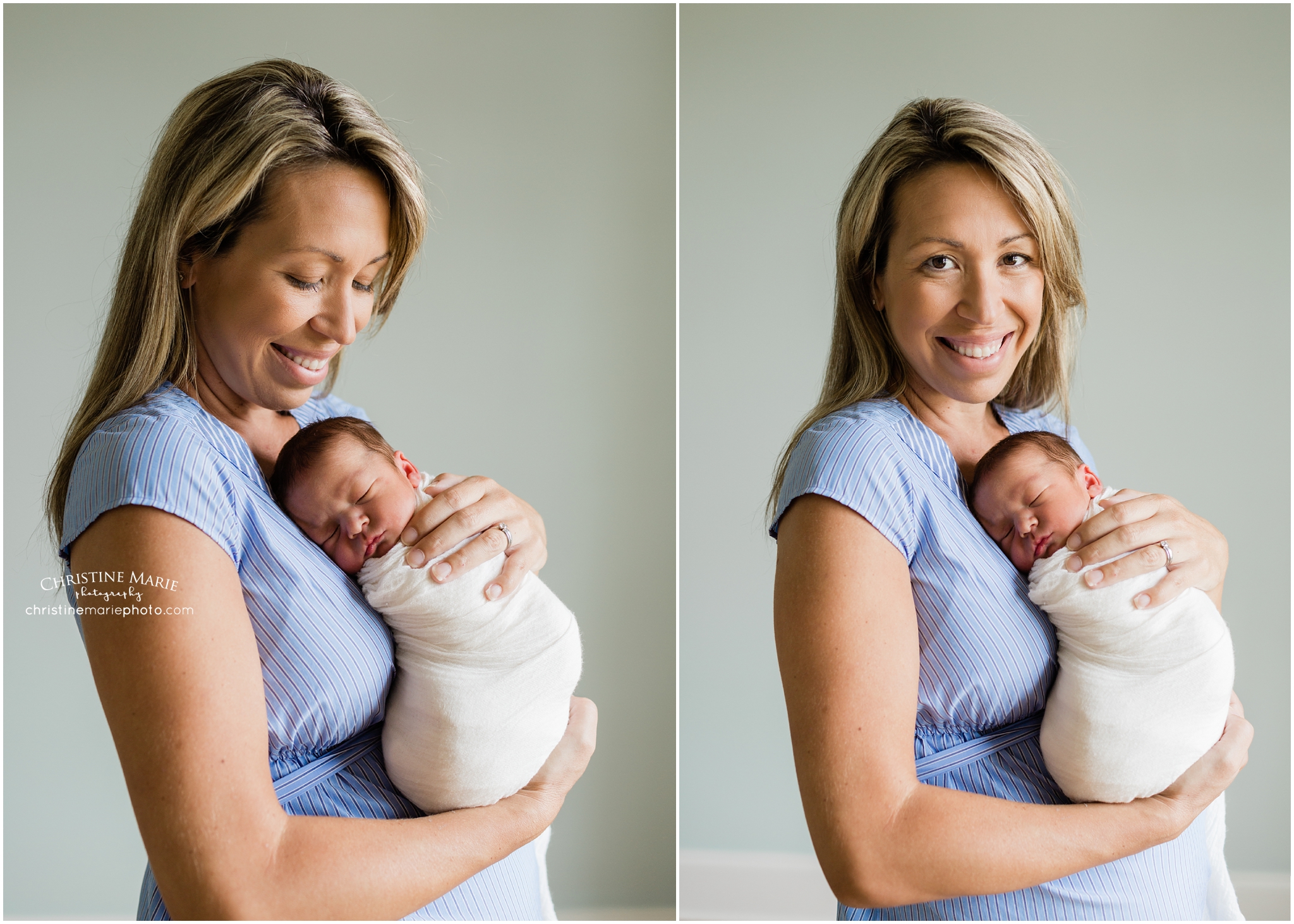 glowing mother and son portrait, atlanta 