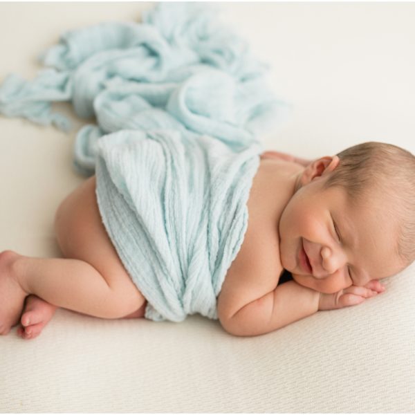 Buckhead Newborn Photographer | In-home newborn session, squishy baby boy