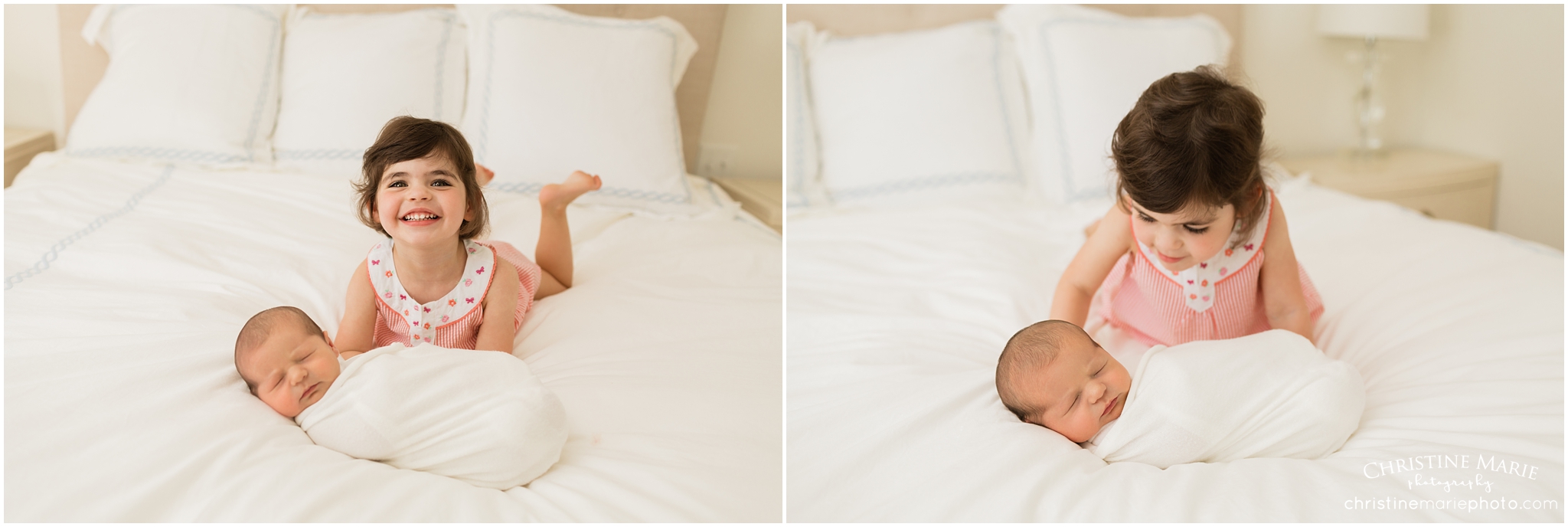 big sis and baby brother, atlanta newborn photographer 