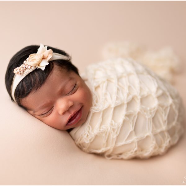 Cumming Studio Newborn Photographer | Beautiful Baby Girl