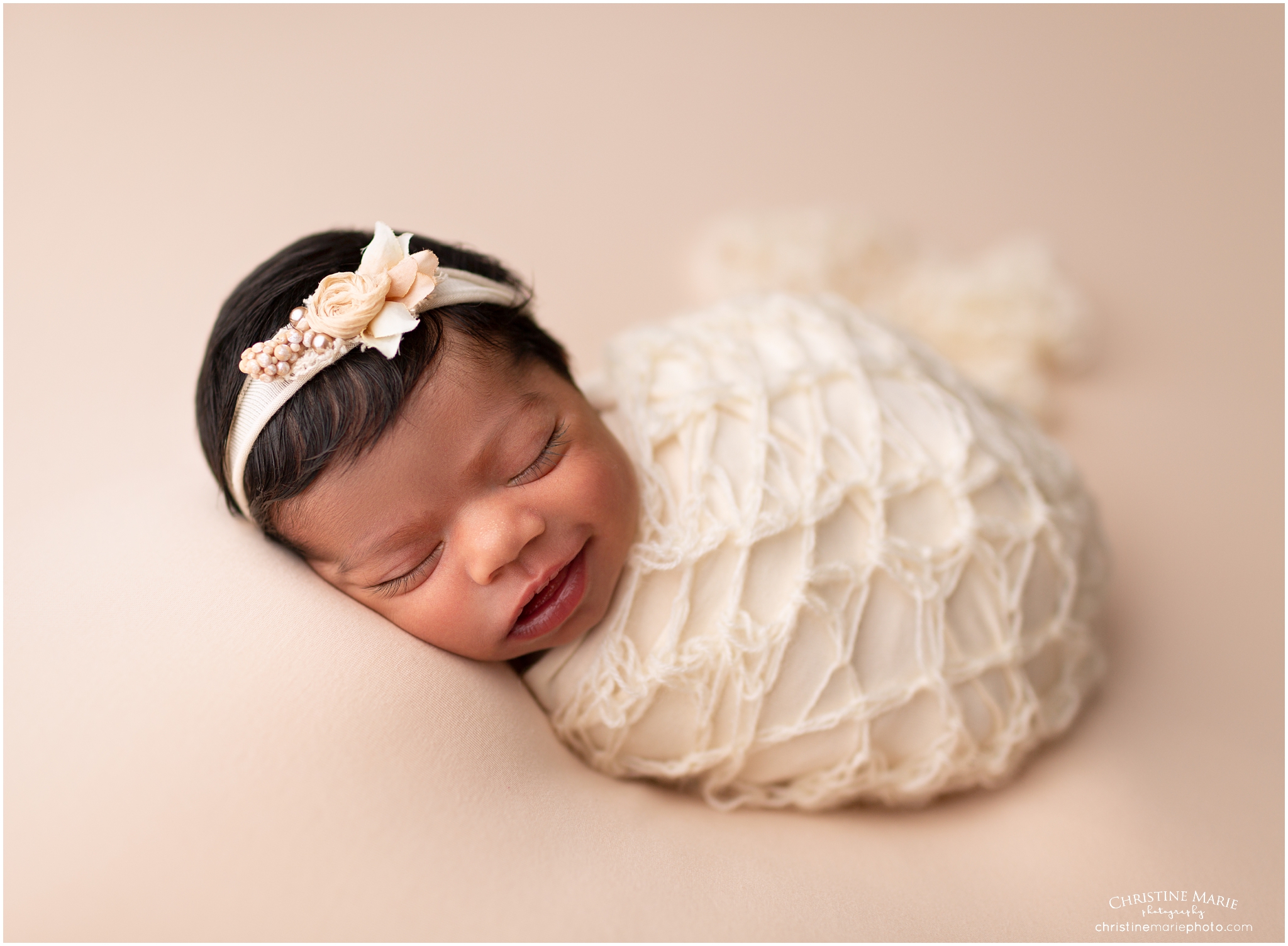 cumming studio newborn photographer, christine marie photography