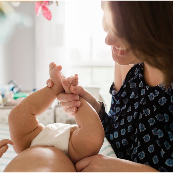 3 months old, In home lifestyle family | Atlanta Lifestyle Photographer