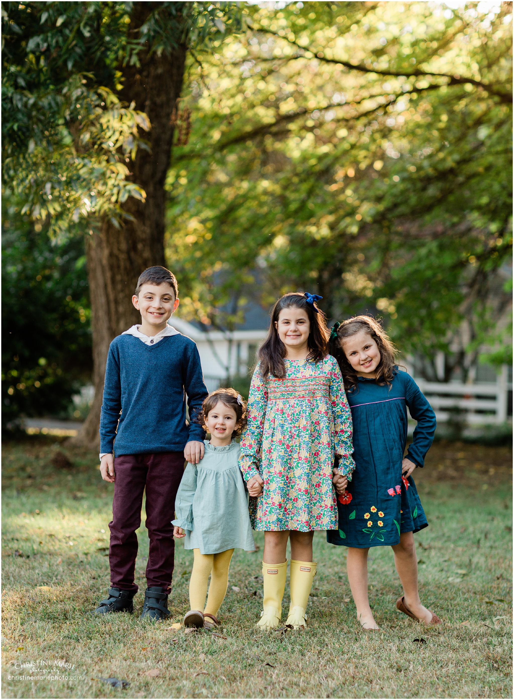 sweet portrait of siblings, atlanta family photographer