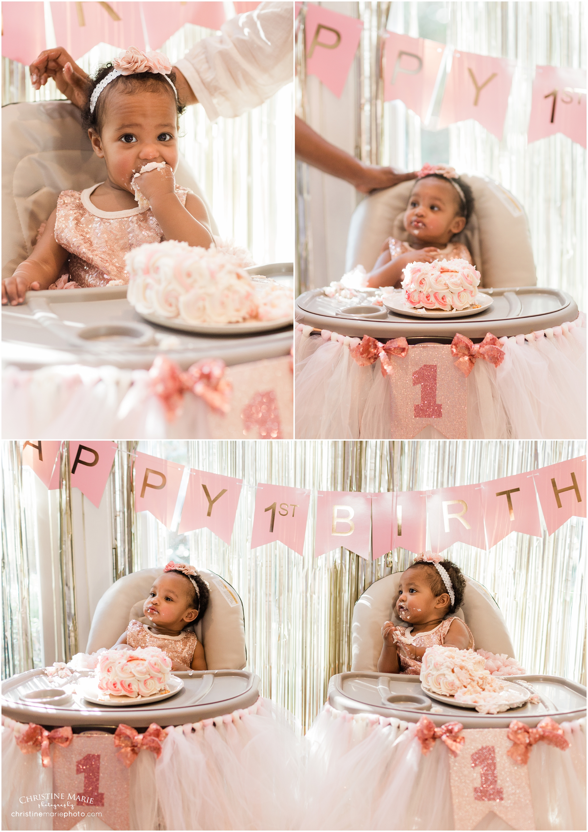 cake smash, atlanta birthday photographer