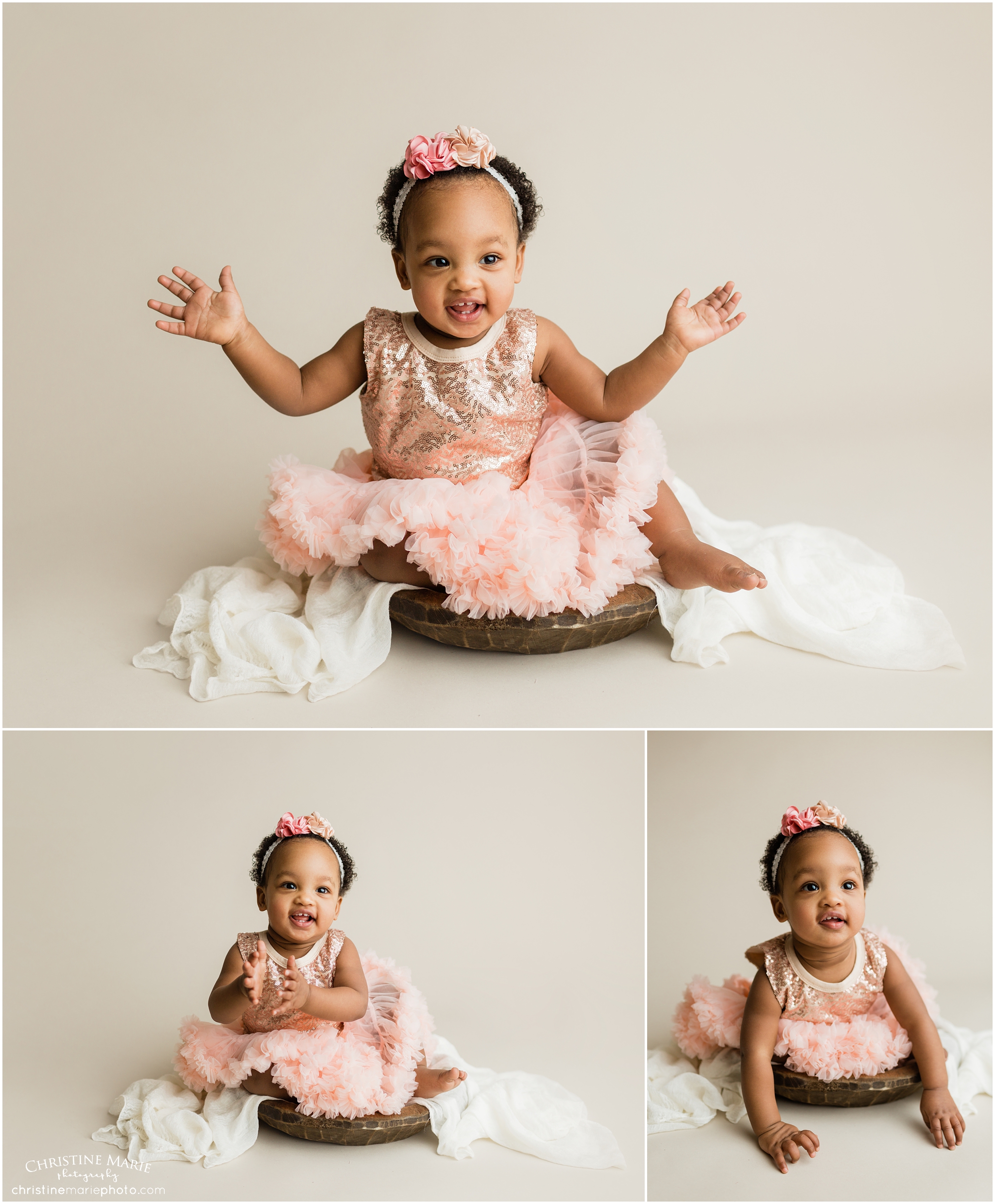 atlanta first year photos, christine marie photography