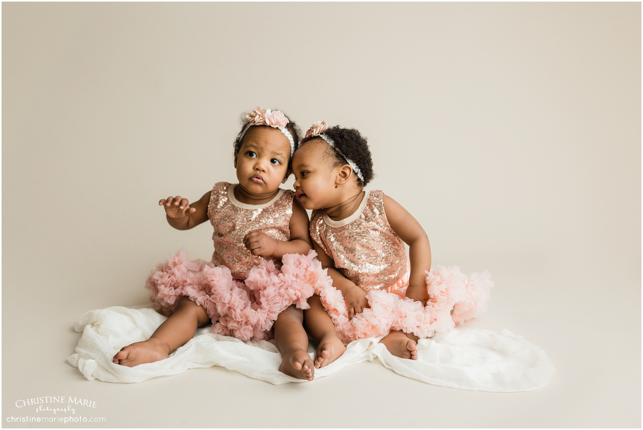 atlanta milestone photographer, twin girls 
