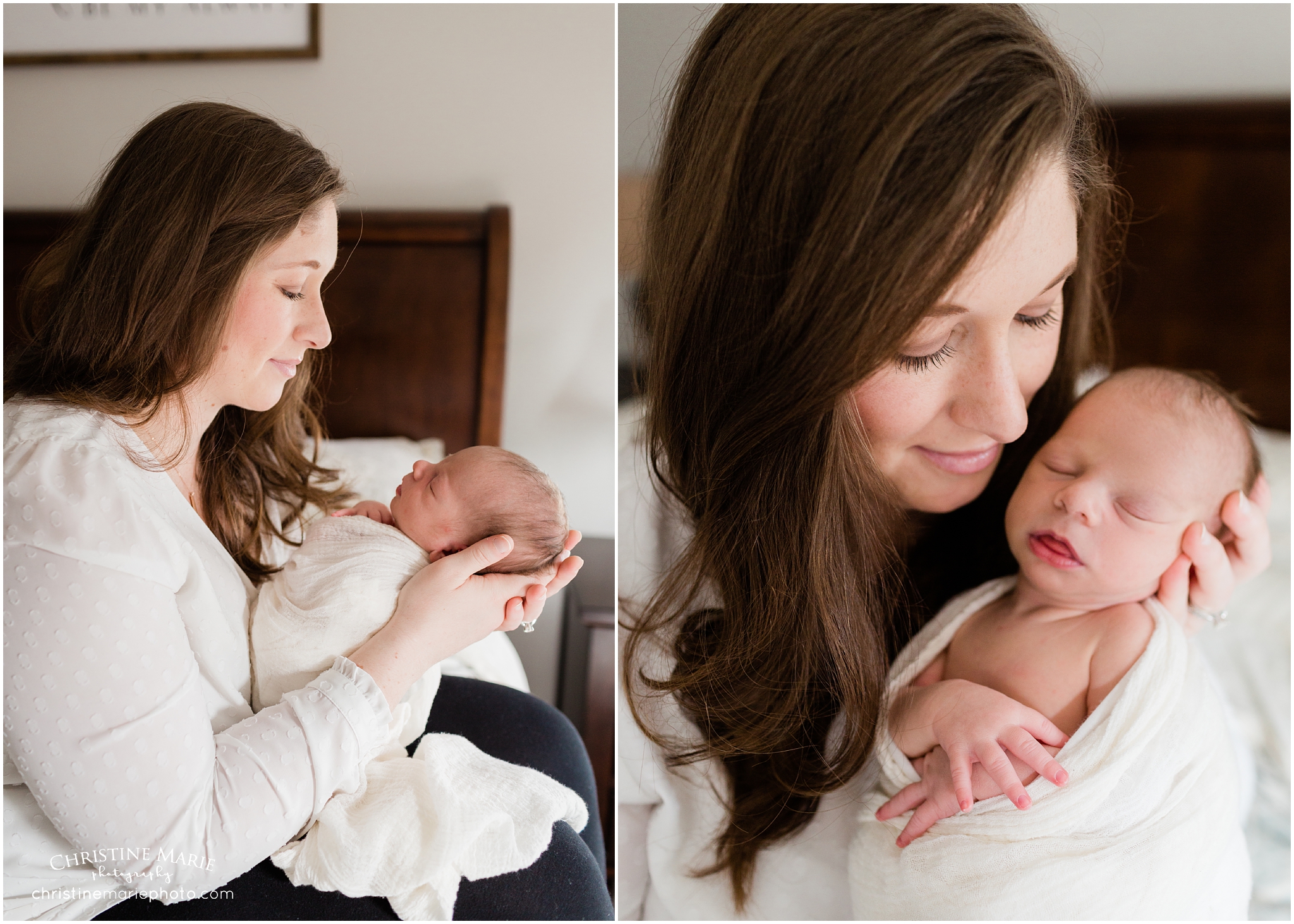 mother and newborn son, atlanta newborn photographer