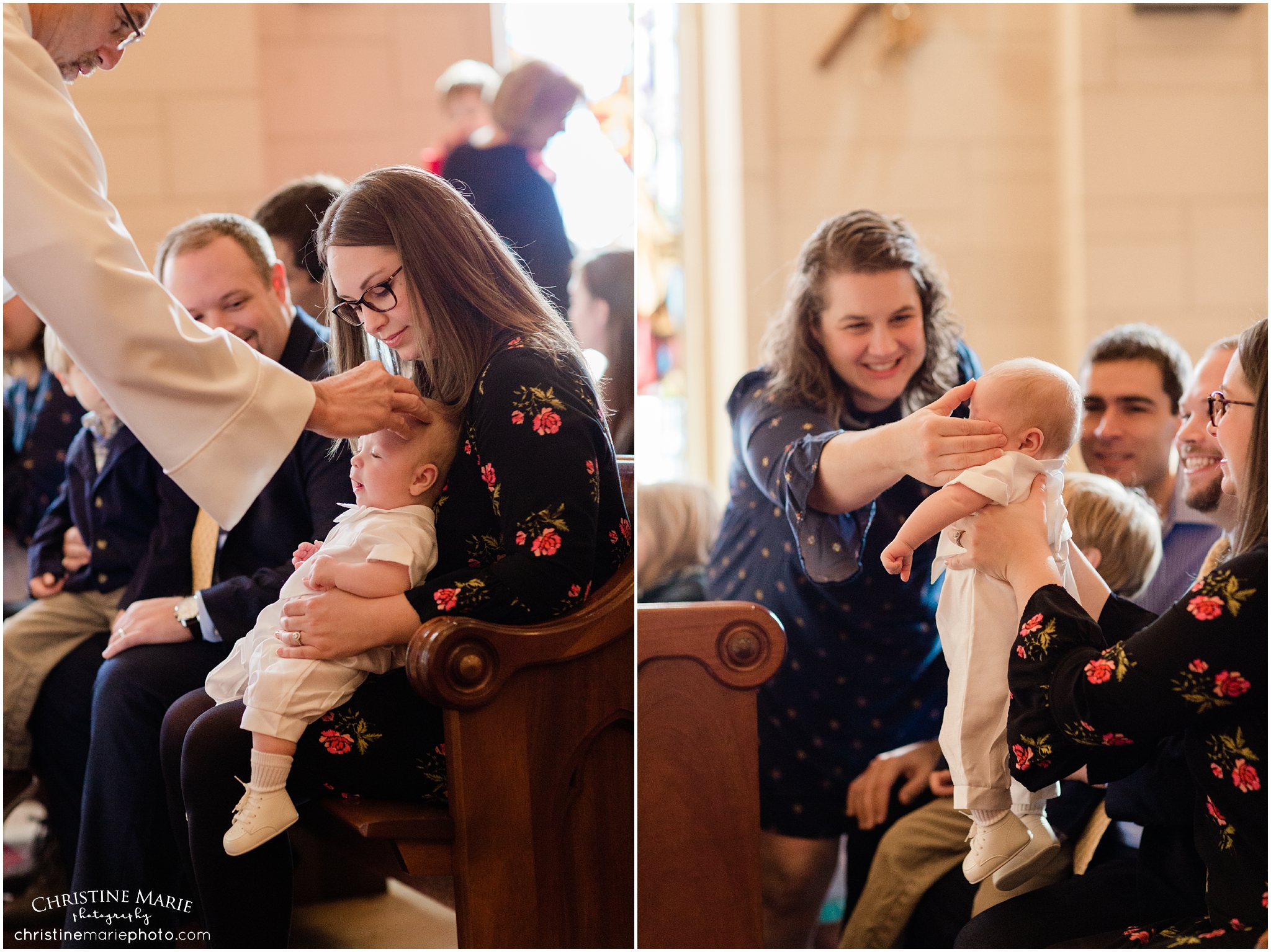 atlanta baptism photographer, christine marie photography