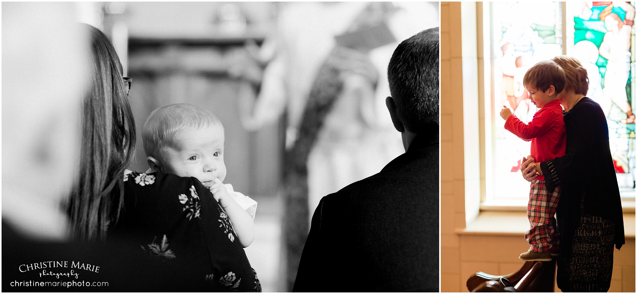 candid baptism photography, christine marie photography