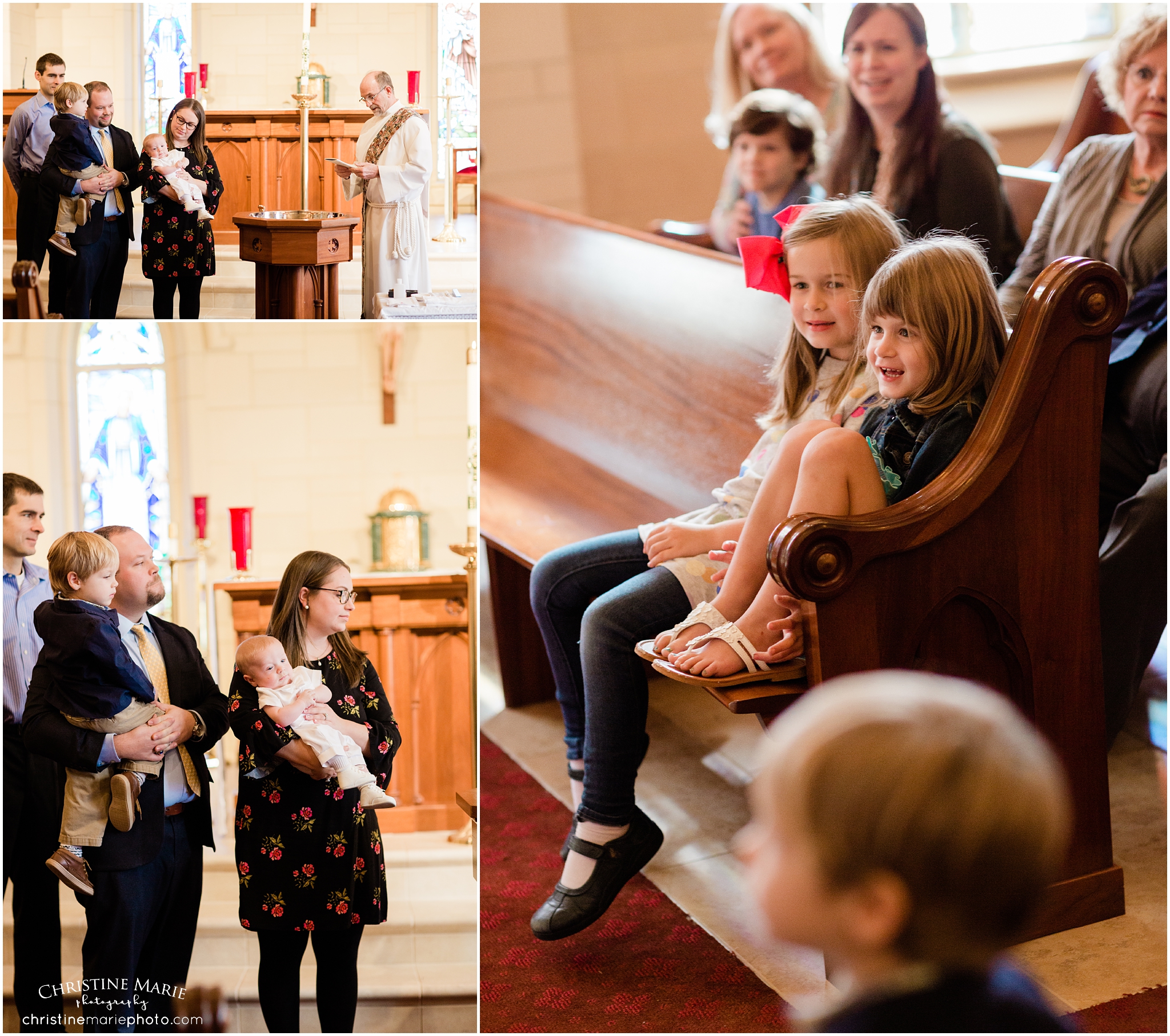 atlanta baptism photographer, christine marie photography