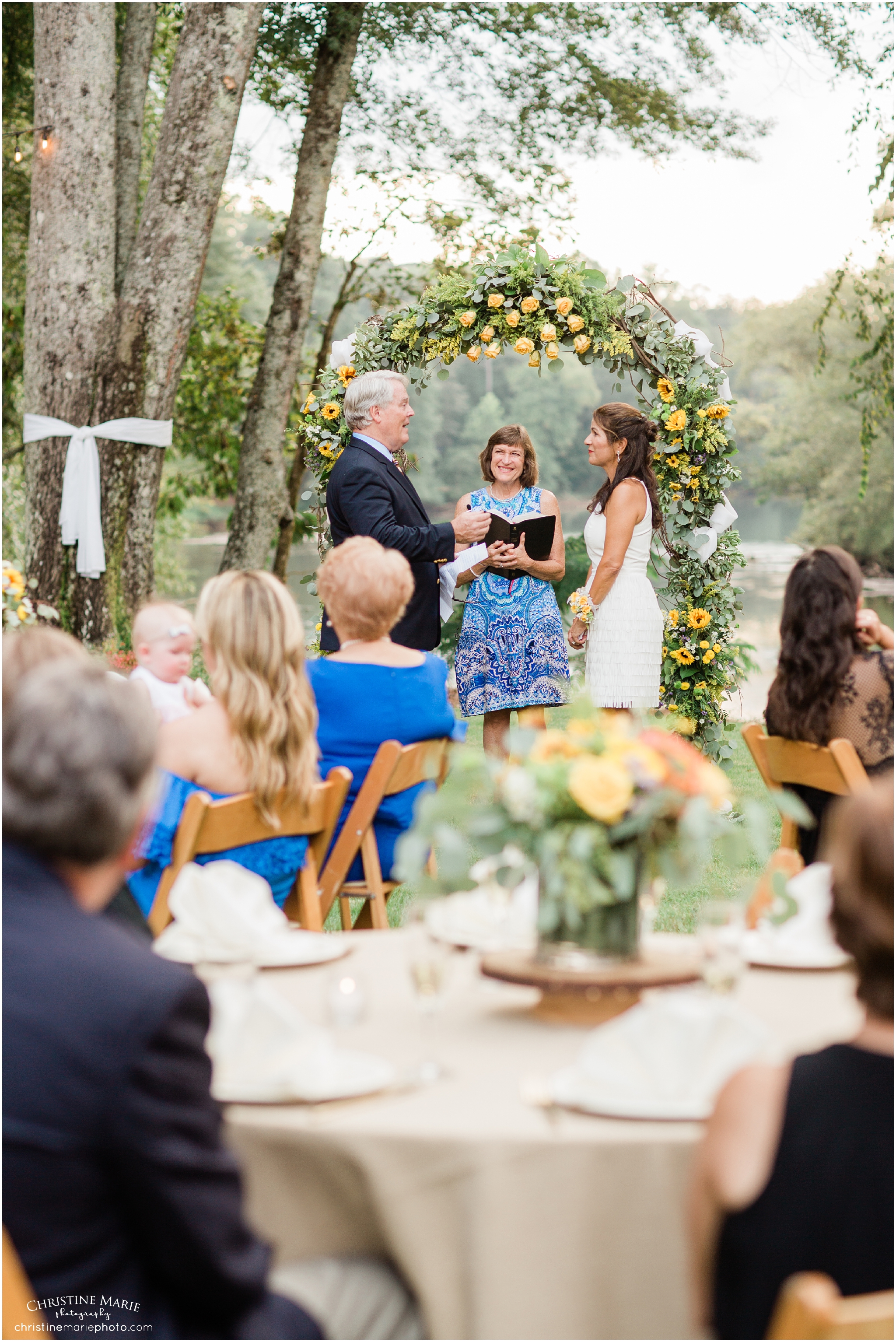 atlanta vow renewal by the Chattahoochee 