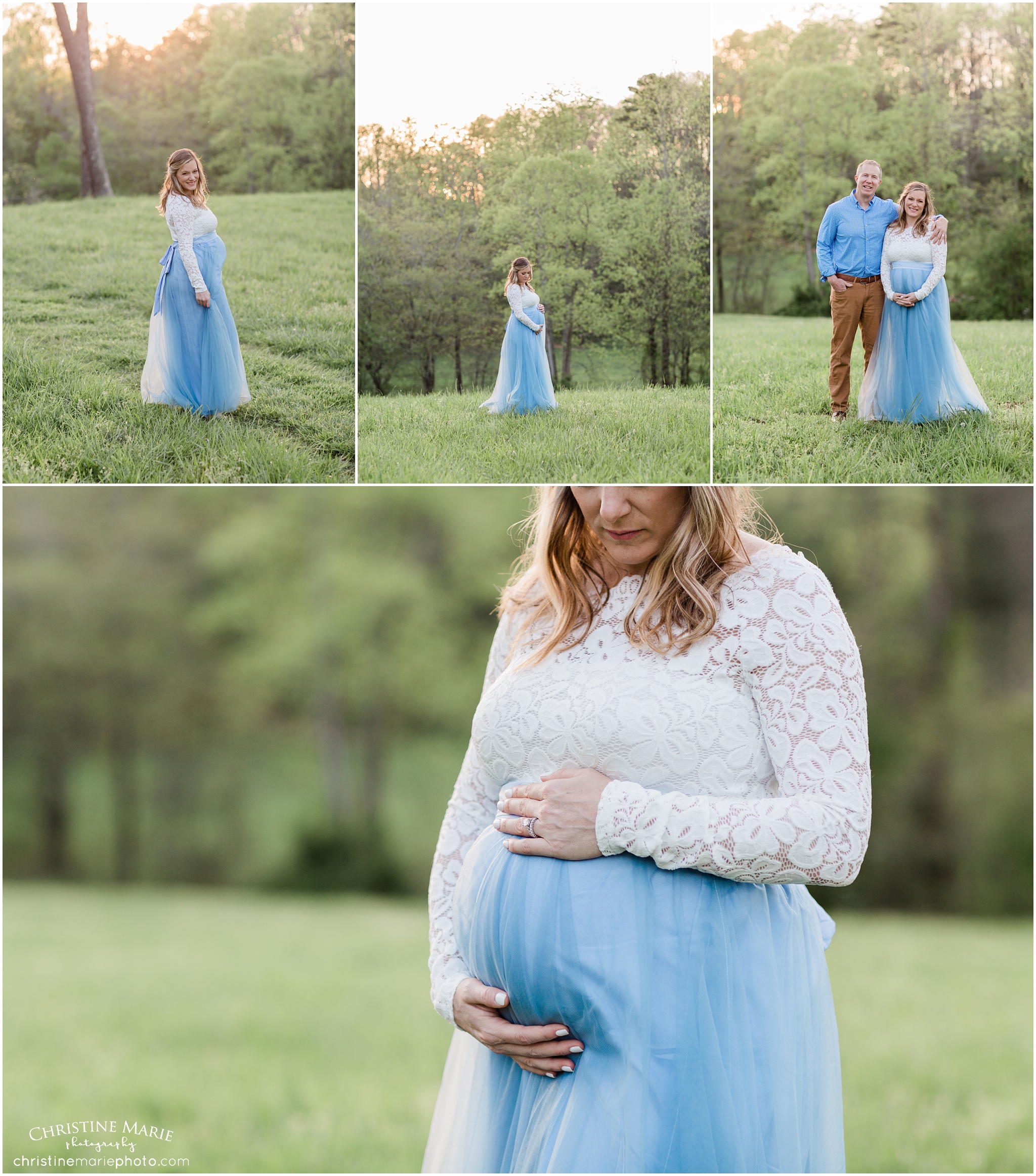cumming maternity photographer, christine marie photography