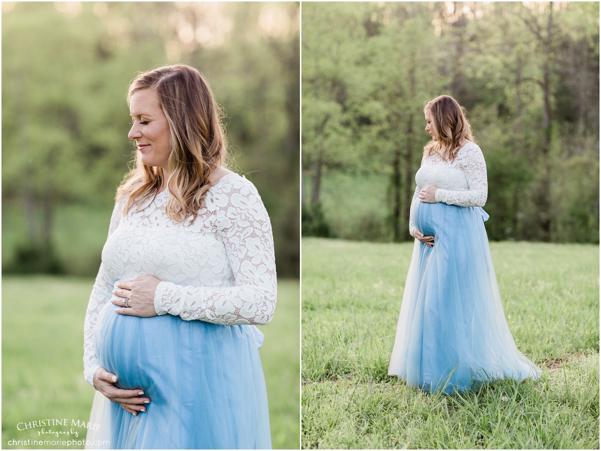 expectant mother, christine marie photography 