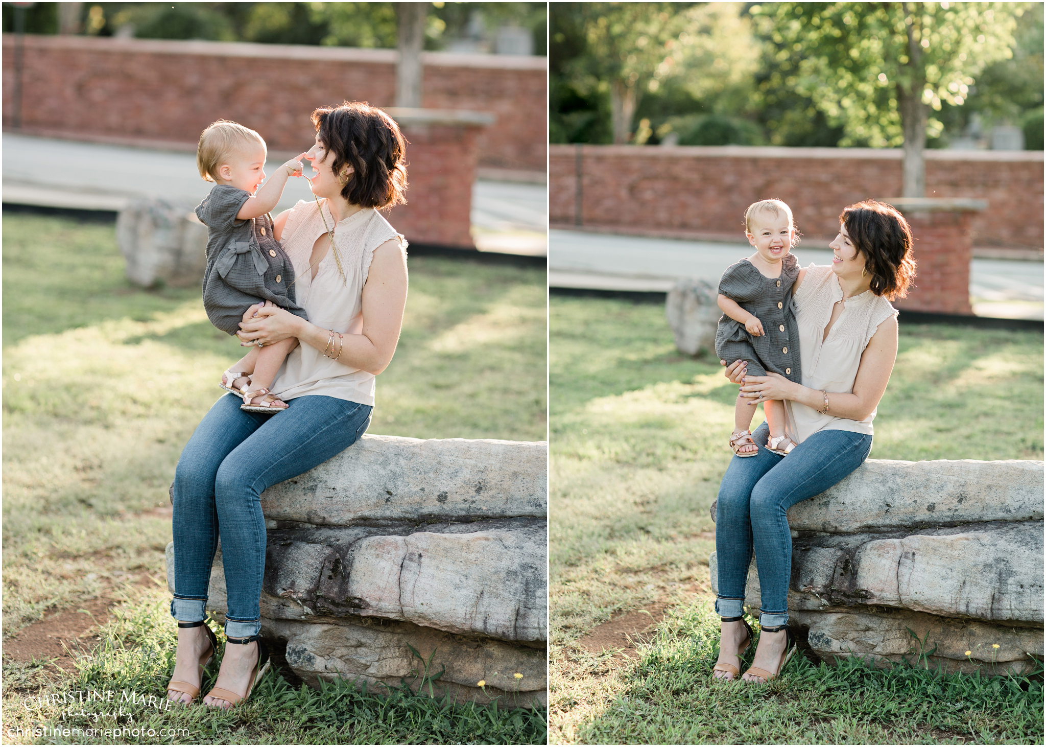 atlanta family photographer, mom and daughter