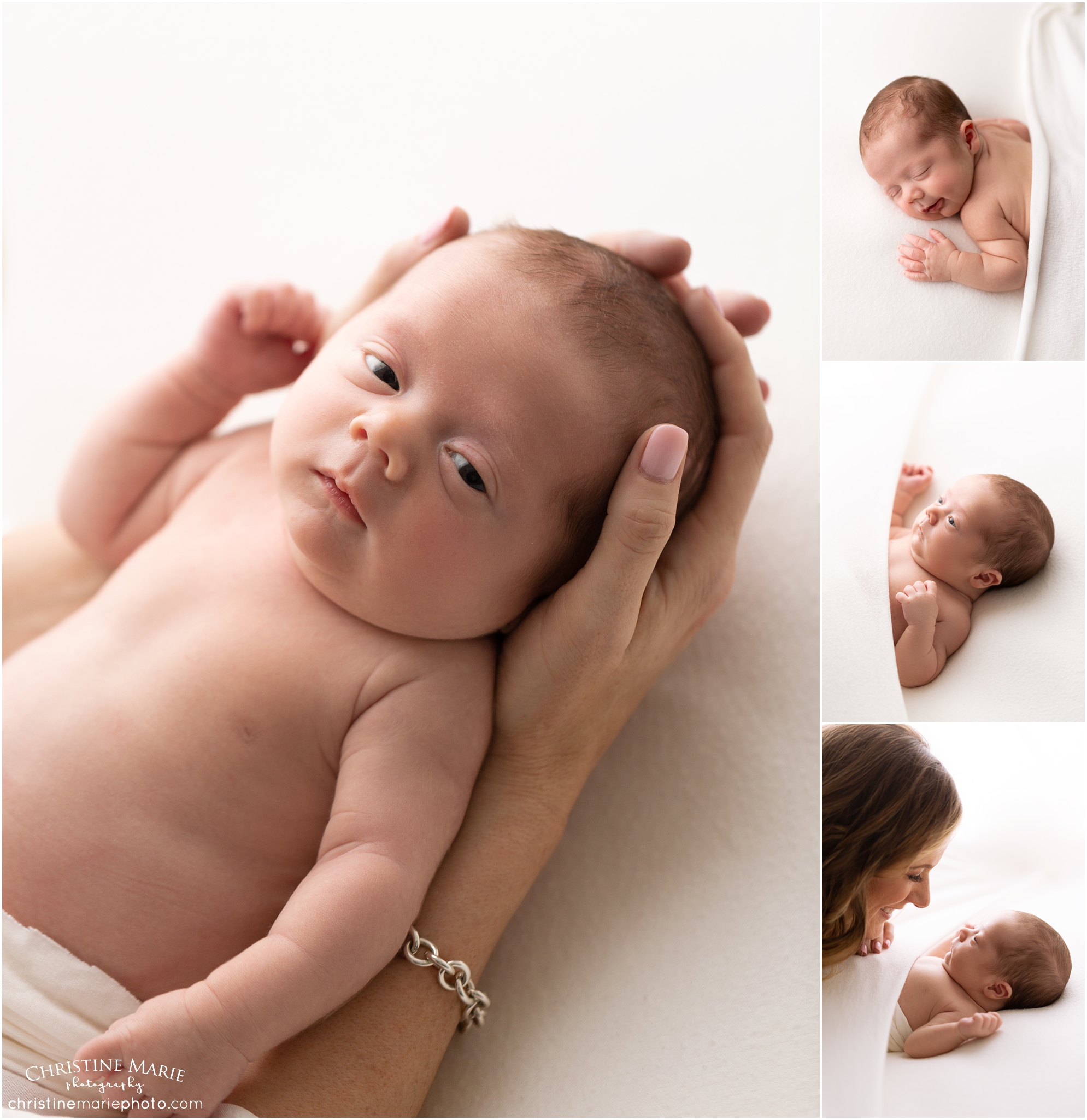 natural newborn photos of baby boy