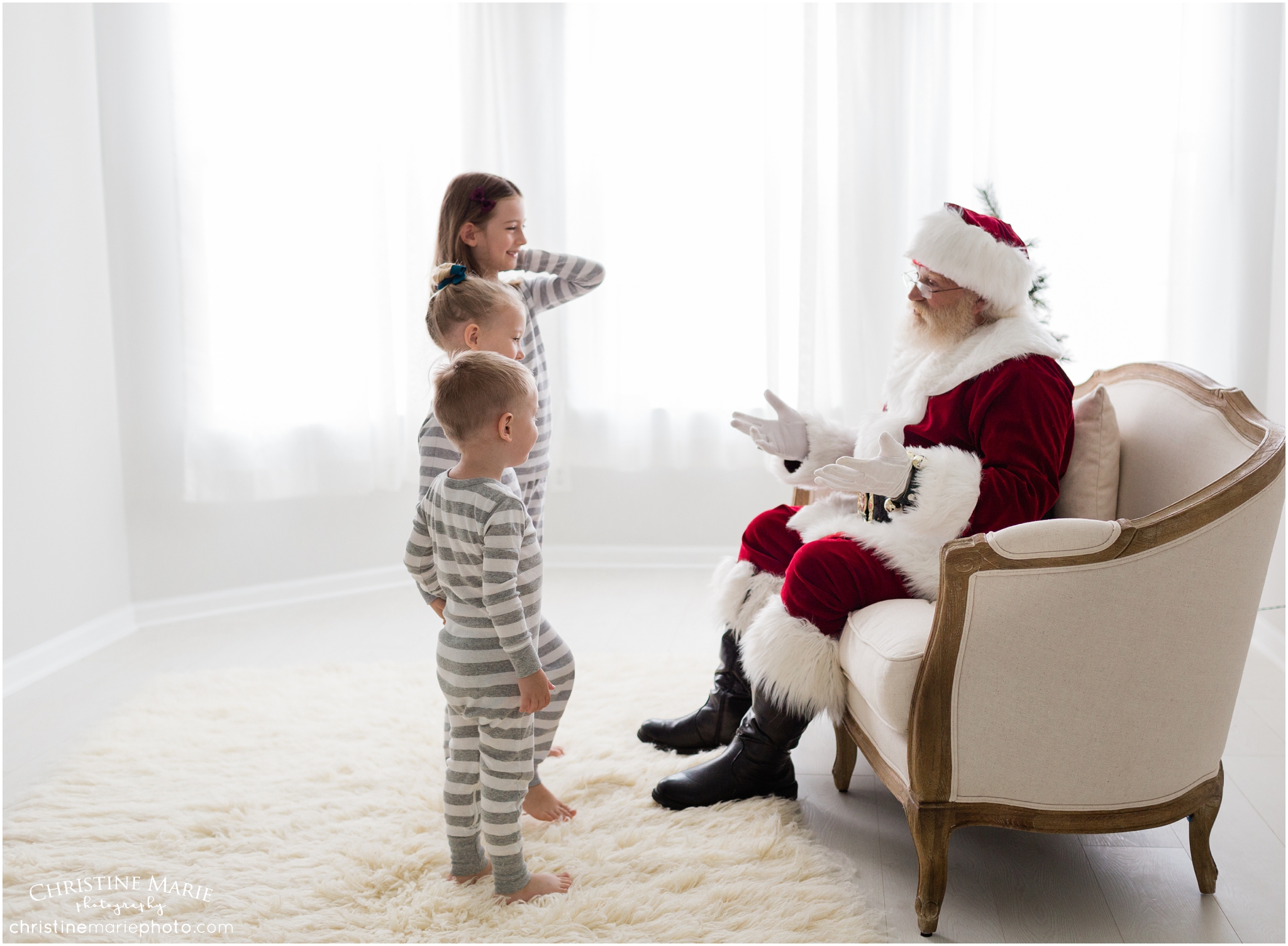 alpharetta, cumming santa mini sessions