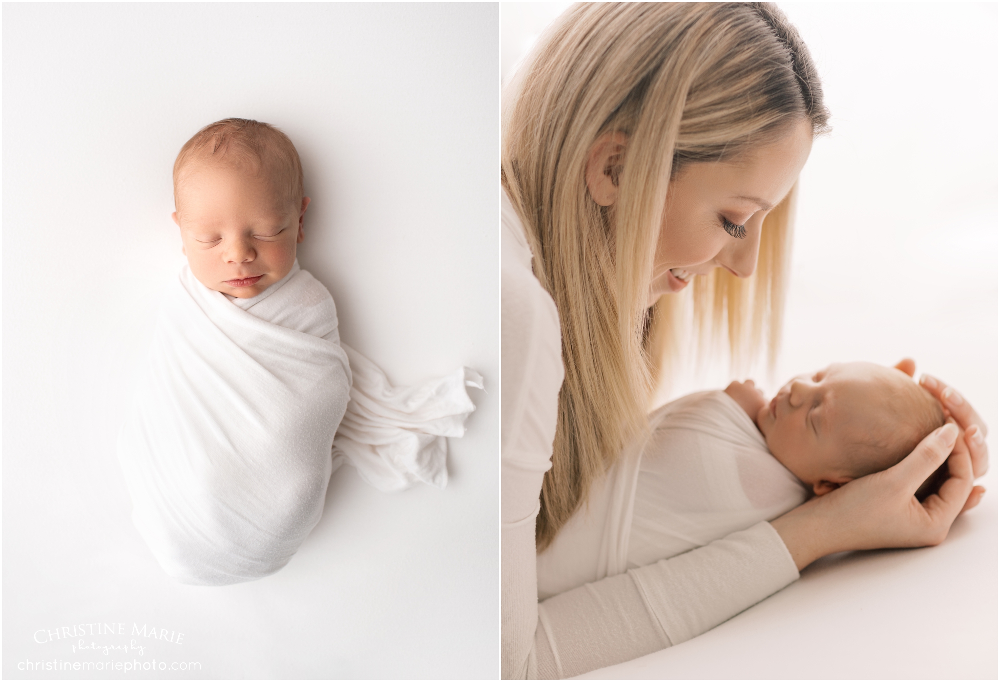 Cumming Newborn Photographer, mom and baby