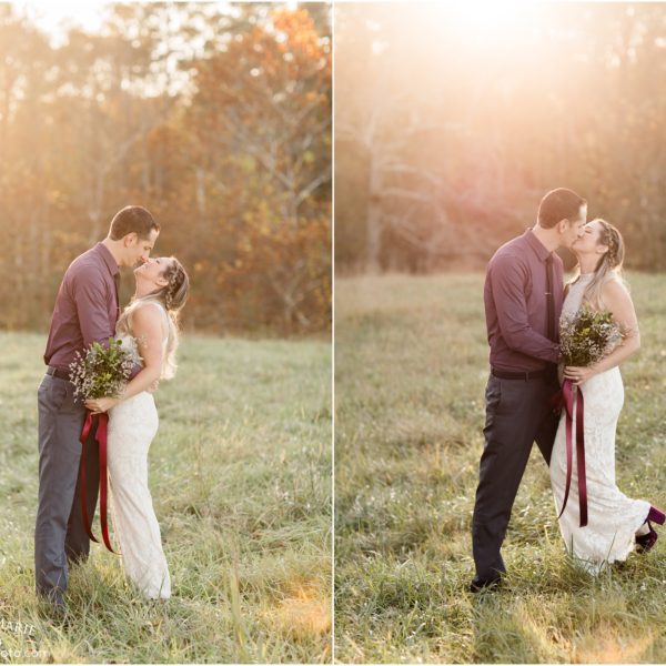 North Georgia Elopement Photography | Intimate and sweet outdoor elopement