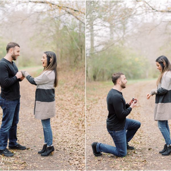 Cumming Engagement Photographer | Surprise proposal photos and engagement session