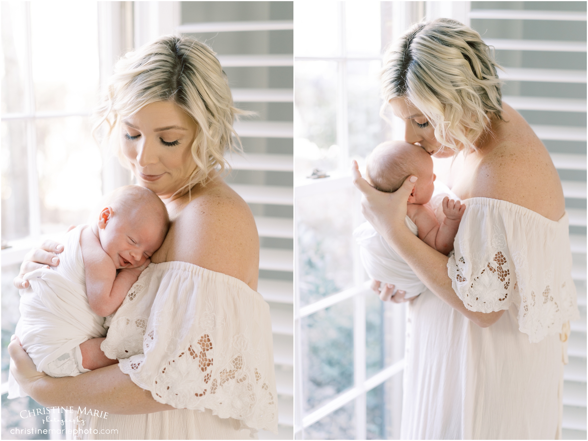 roswell newborn photographer, christine marie photography