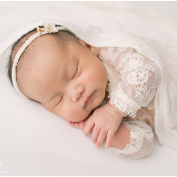 Cumming Newborn Photographer | Natural studio newborn photography