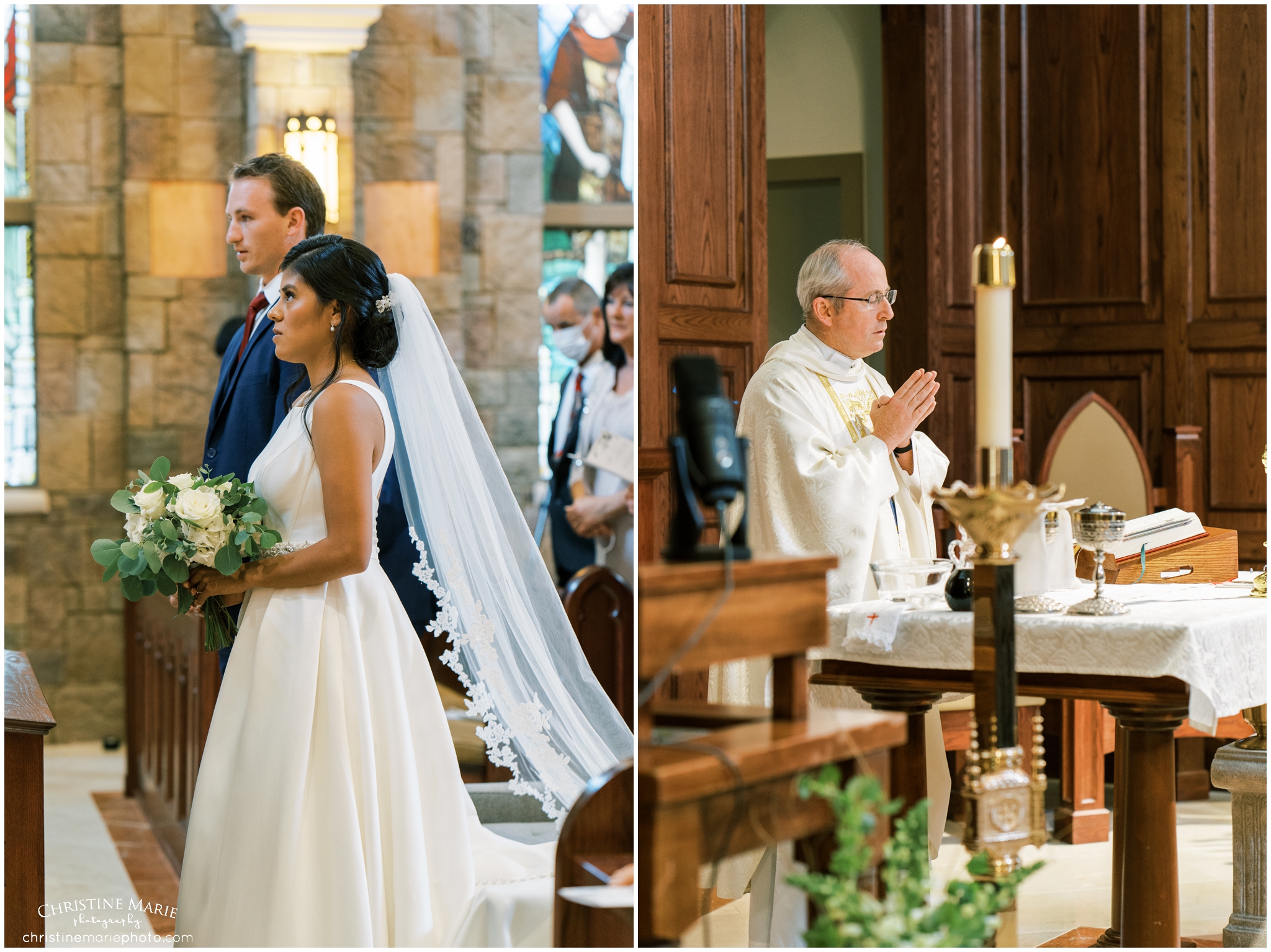 catholic wedding photographer in cumming