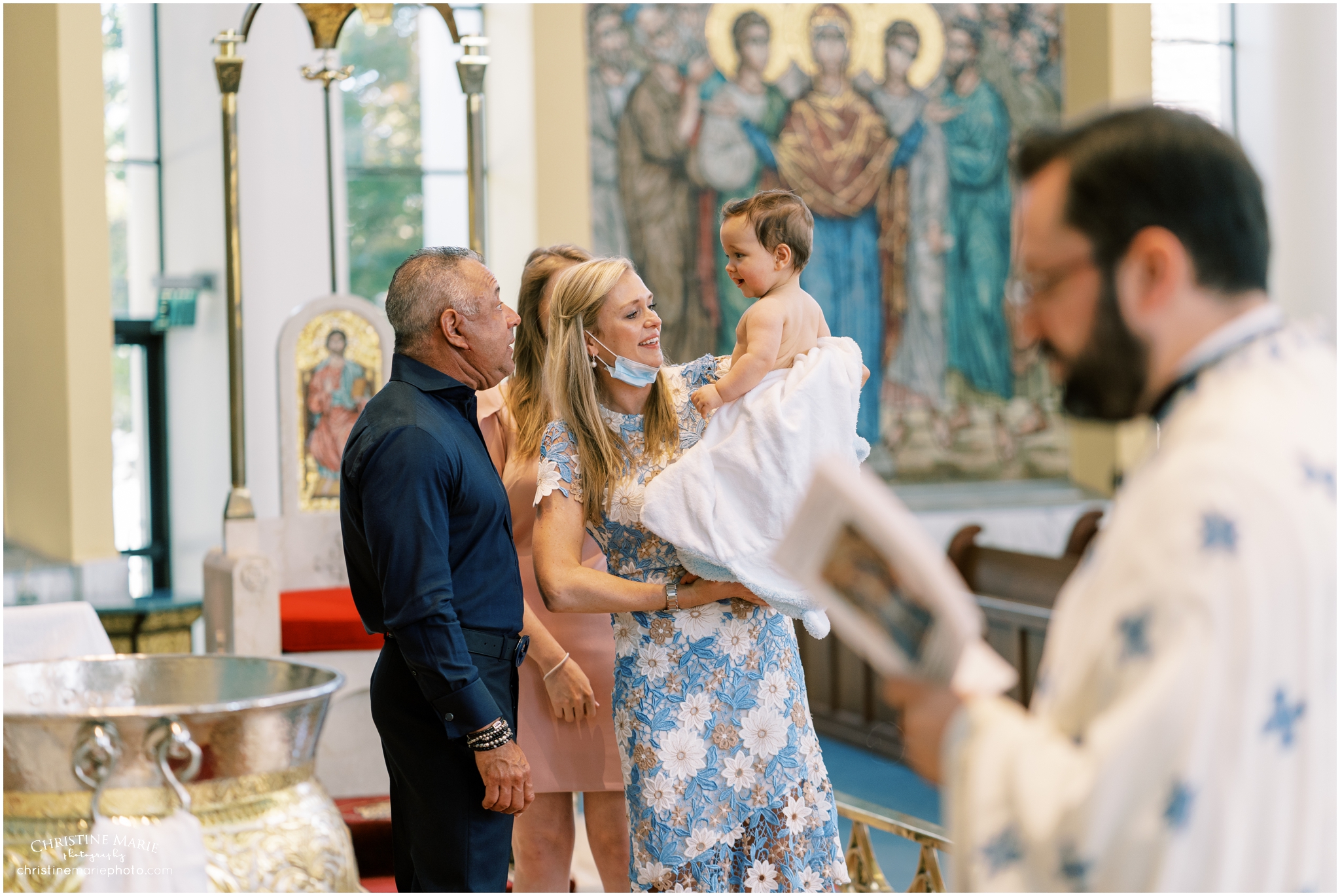 greek orthodox baptism photography atlanta