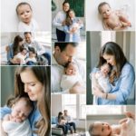 newborn session in buckhead home