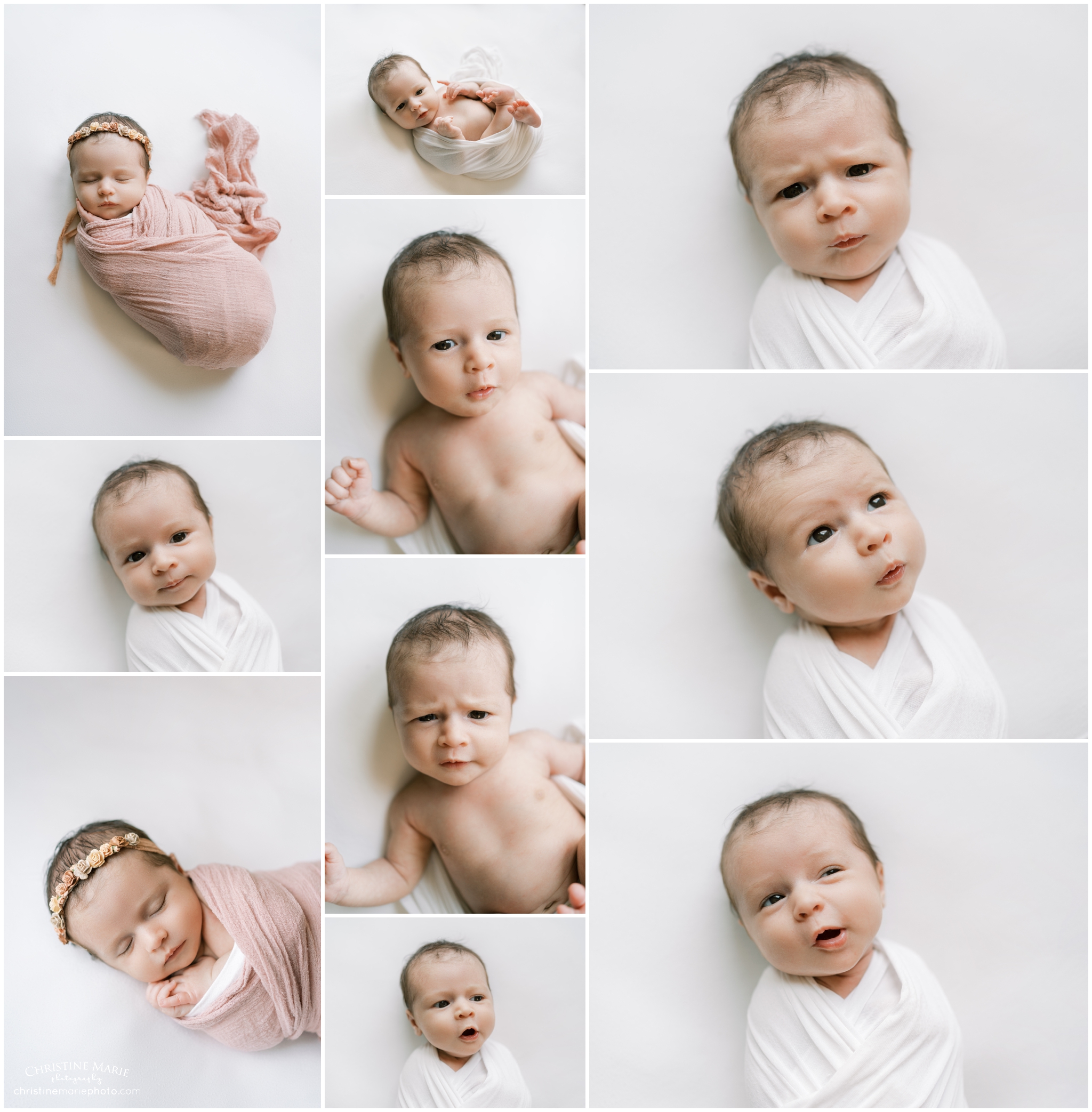 natural newborn photos in the home in buckhead atlanta