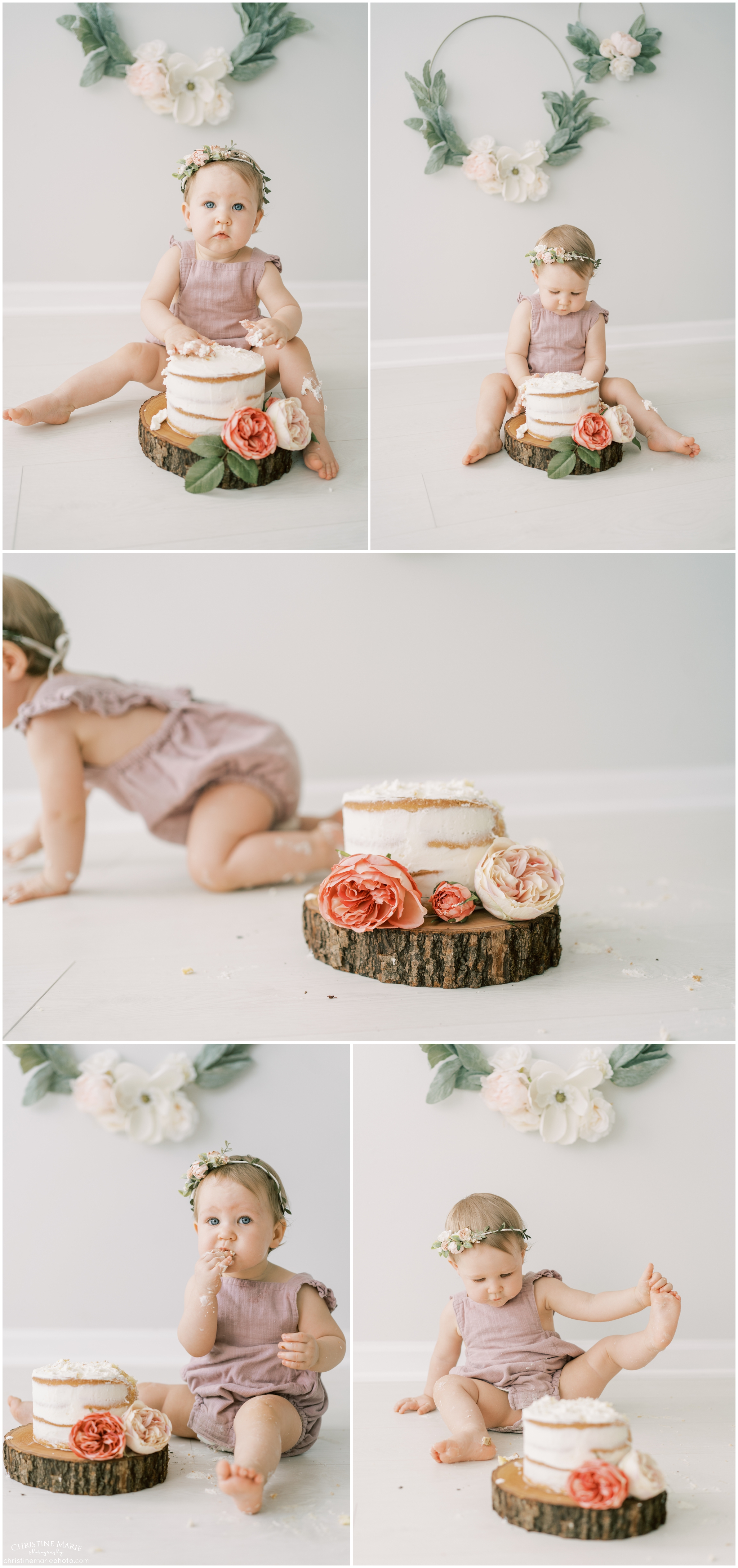 atlanta cake smash photography 